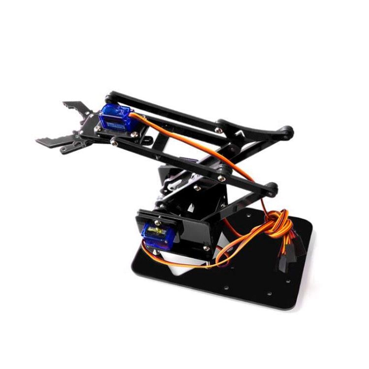 Комплект для збірки рухомого маніпулятора (чорний акрил)