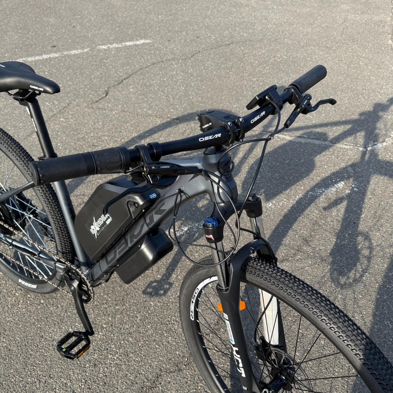 Велосипед Oskar 29" Blaze з Е-комплектом 1000W/48V/21ah/до 65 км запас ходу з дисплей LSD10/Pas-ассистент (86049589) - фото 2