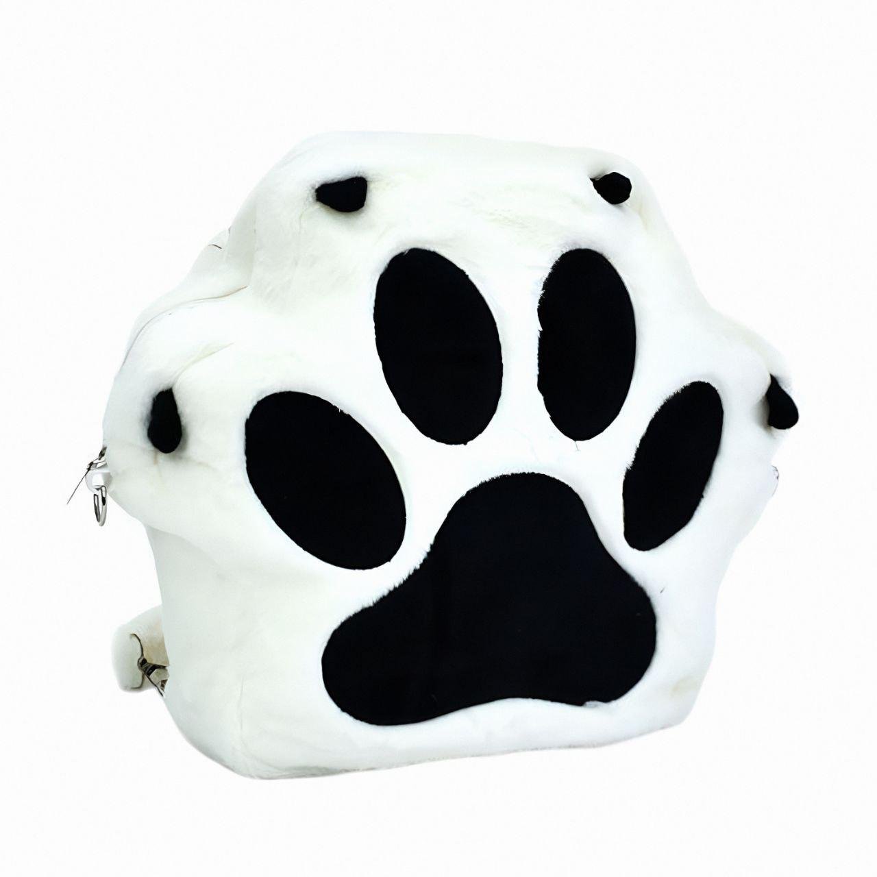 Рюкзак 9850 плюшевая ткань молния нейлон 35x30x10 см Белый - фото 1 Рюкзак 9850 плюшевая ткань молния нейлон 35x30x10 см Белый - фото 1