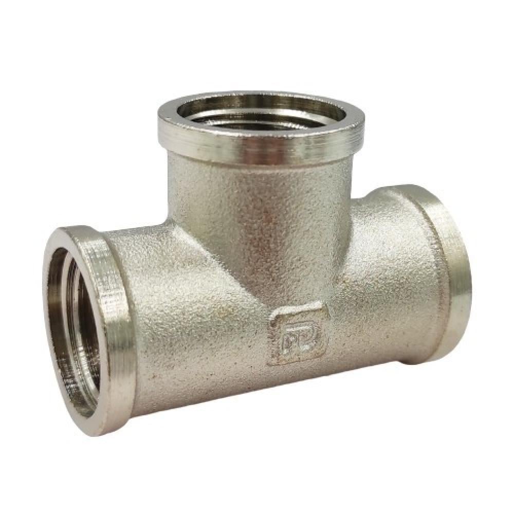 Трійник FADO S.r.l FITT ВВВ 1/2" Нікель (T01)