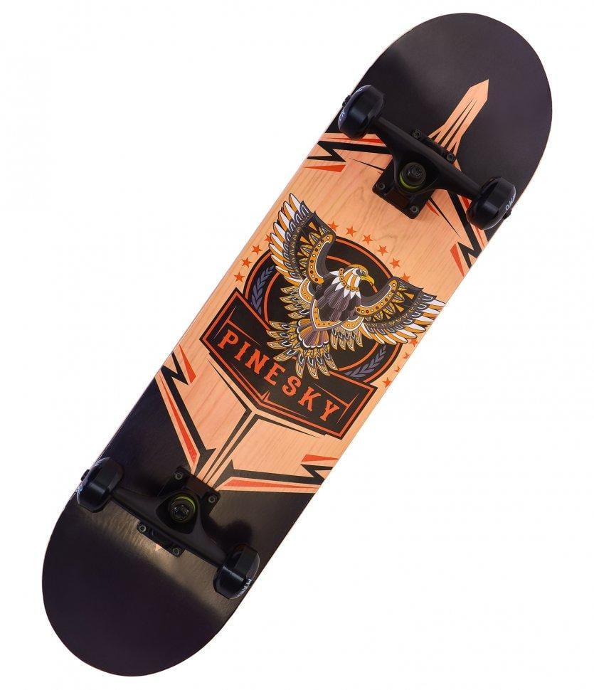 Скейтборд Pinesky натуральне дерево Canada трюковий для підлітка для трюків - фото 5 Скейтборд Pinesky натуральне дерево Canada трюковий для підлітка для трюків - фото 5