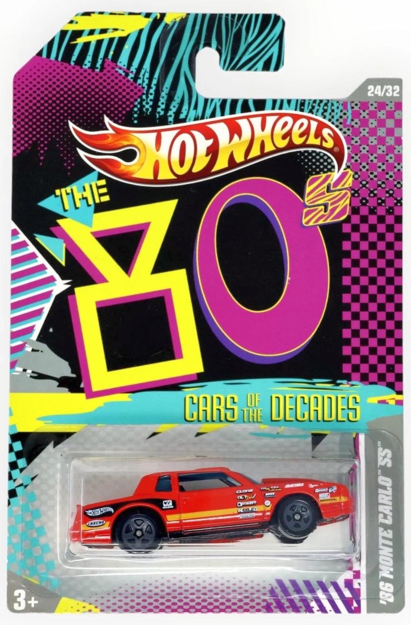 Игрушечная машинка Hot Wheels '86 Monte Carlo SS 2011 Cars of the Decades 24/32 80's (W1759)