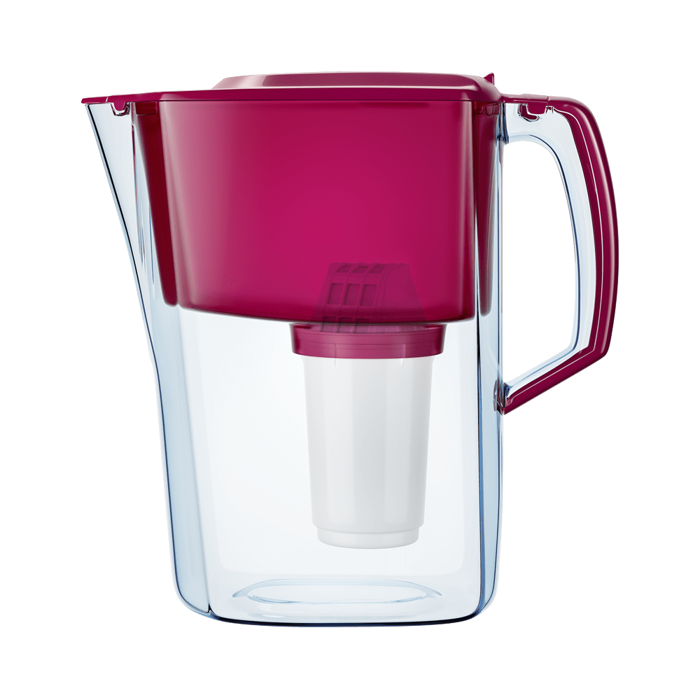 Фільтр-глечик Аквафор Атлант А5 три модулі В8 Вишневий (1859289986) - фото 3