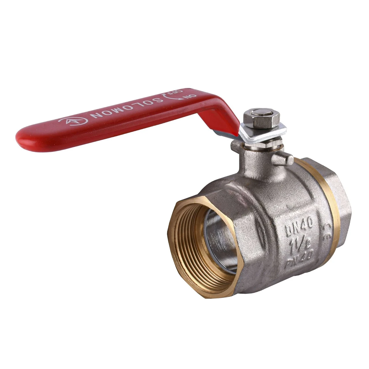 Кран кульовий прямий Solomon 1 1/2" ВВ КР PN40 В1001 (1200000310) - фото 2