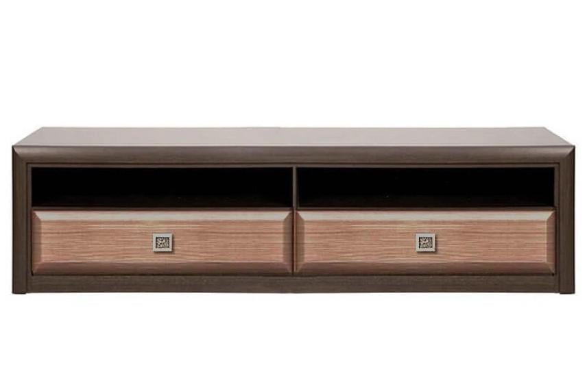 Тумба під ТВ Гербор Коен МДФ RTV2S N Венге магія/Штрокс темний (GRB-1401)