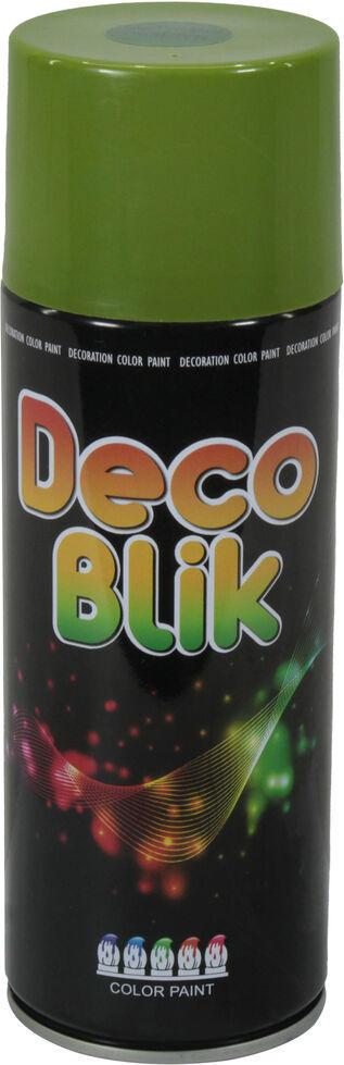 Краска-спрей Deco Blik 400 мл RAL 6001 Зеленый изумруд