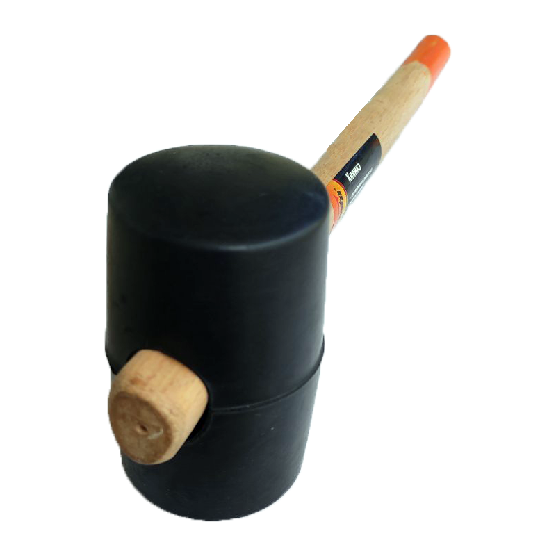 Киянка гумова з дерев'яною ручкою 225 г (52080) - фото 2 Киянка гумова з дерев'яною ручкою 225 г (52080) - фото 2