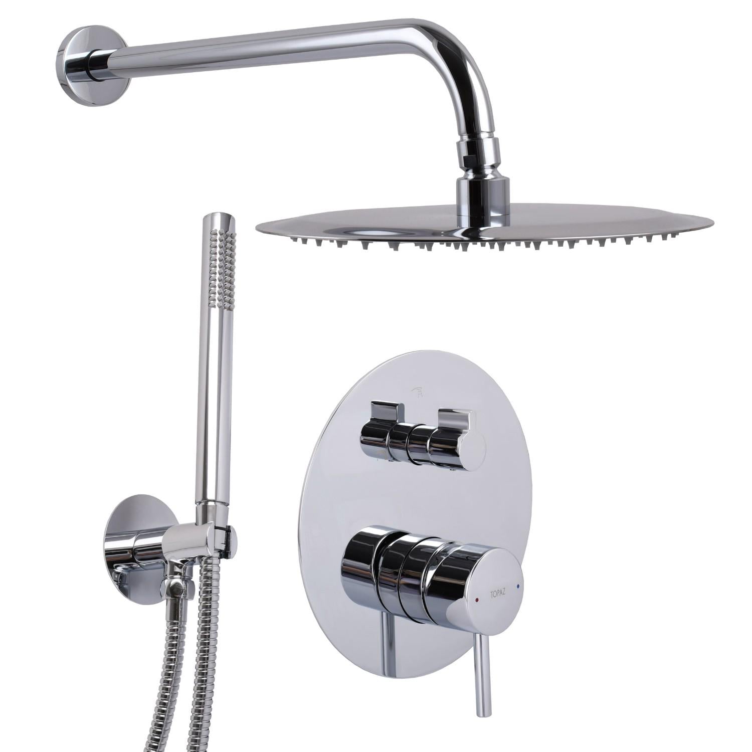 Душевая система TOPAZ Loft скрытого монтажа латунь Хром (TLF 32205-H39-C)