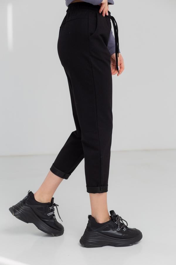 Спортивні штани жіночі AKSAN L Чорний (22.1530_black_46(L)) - фото 2