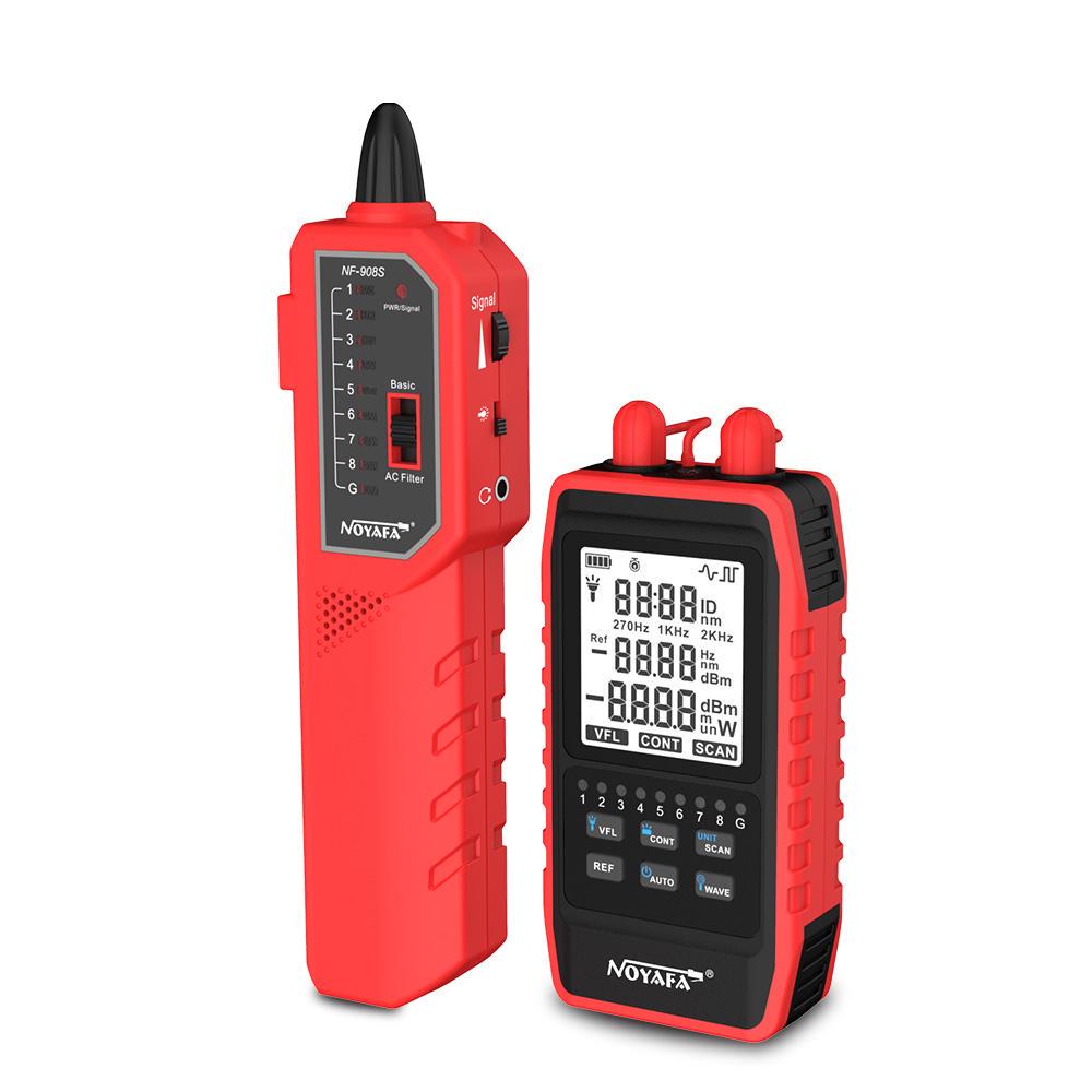 Тестер кабельный Noyafa NF-908S для RJ45 FC ST SC (18888)