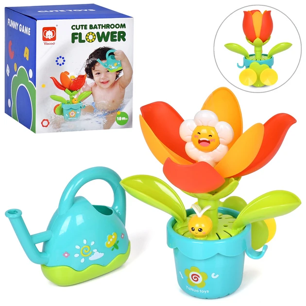 Игра для ванны Цветочек с воронкой (29541510) - фото 6 Игра для ванны Цветочек с воронкой (29541510) - фото 6