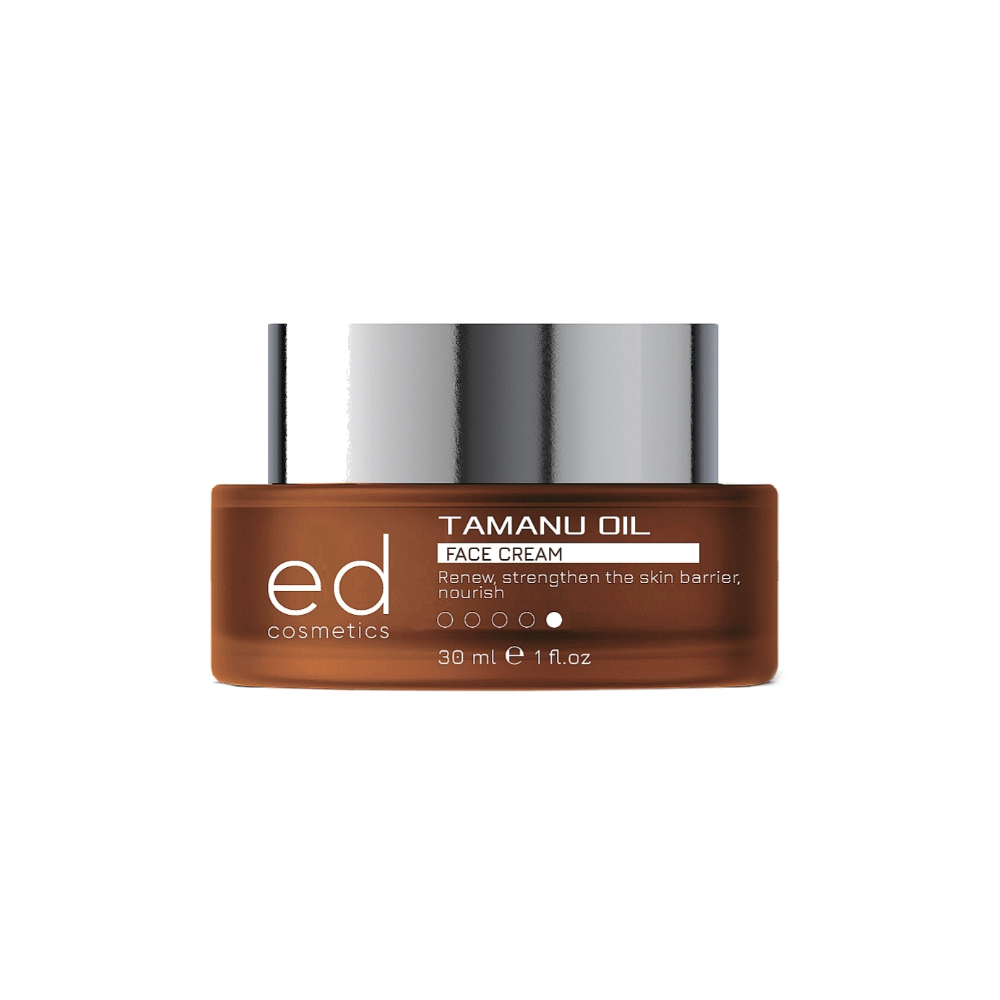 Крем для обличчя з олією таману ED Cosmetics Tamanu Oil Face Cream 30 мл Крем для обличчя з олією таману ED Cosmetics Tamanu Oil Face Cream 30 мл