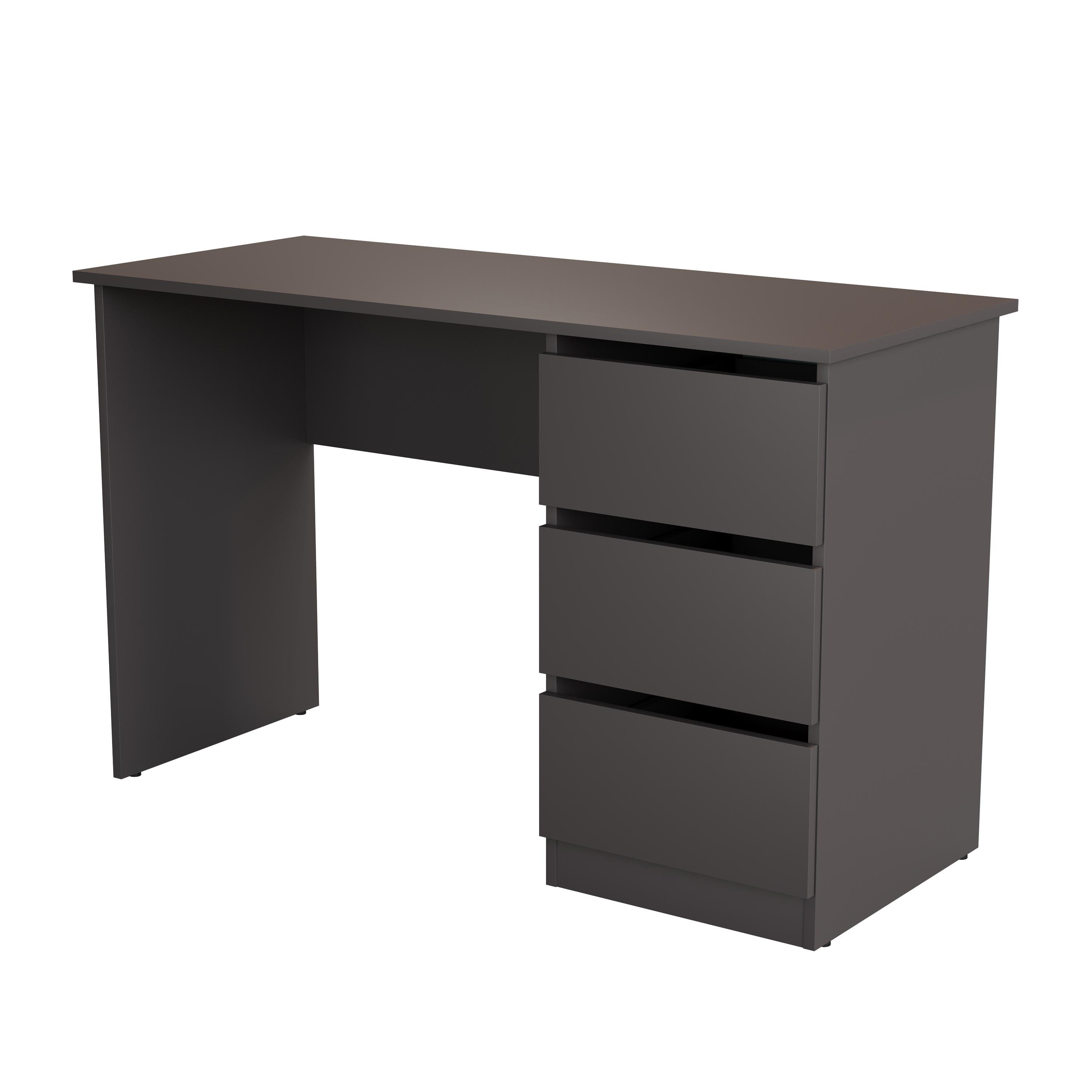 Стіл письмовий/комп'ютерниий Win Меблі Маямі Графіт (27766348) - фото 2 Стіл письмовий/комп'ютерниий Win Меблі Маямі Графіт (27766348) - фото 2