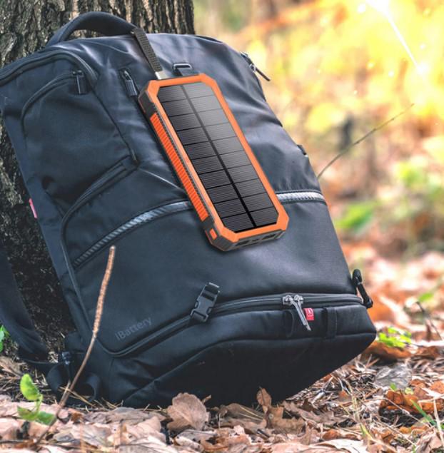 Повербанк автономный Solar 50000 мАч с подзарядкой от солнца и дополнительным LED-освещением (2104618804) - фото 6