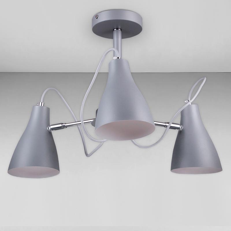 Люстра стельова Light House DL-18303/3 Сірий