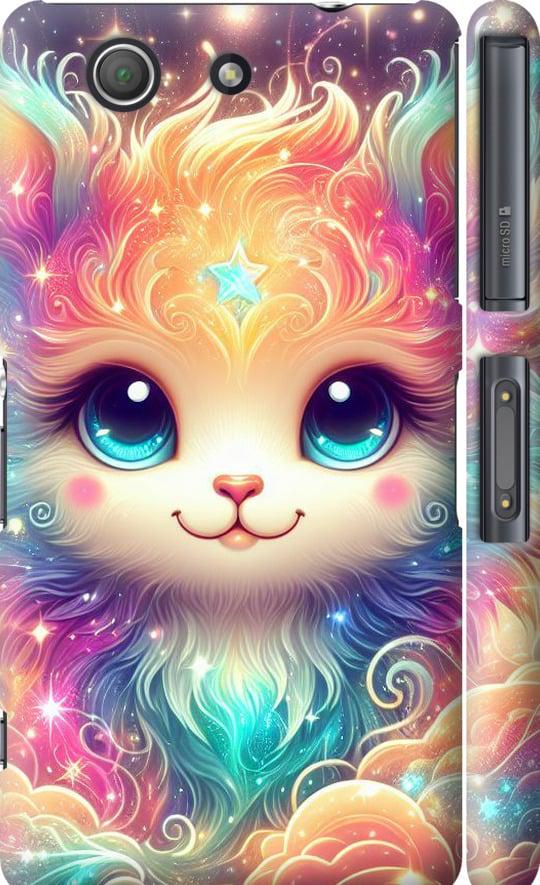 Чехол на Sony Xperia Z3 Compact D5803 Сказочный котенок (5813c-277-42517)