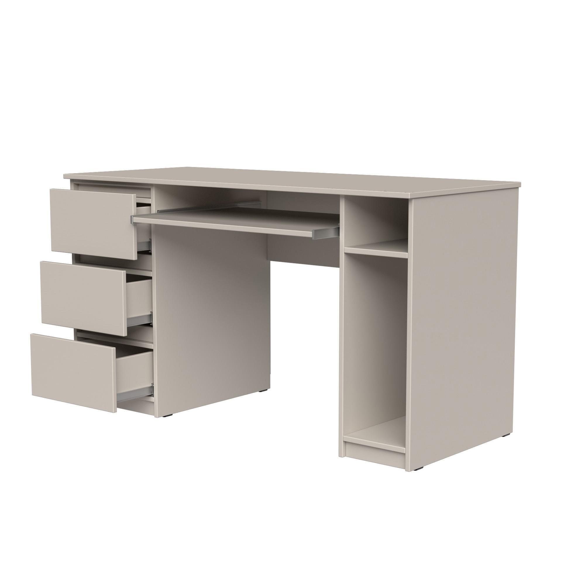 Стол компьютерный СК2 3Я SENAM 780х1400х600 мм ДСП Кашемир - фото 4 Стол компьютерный СК2 3Я SENAM 780х1400х600 мм ДСП Кашемир - фото 4