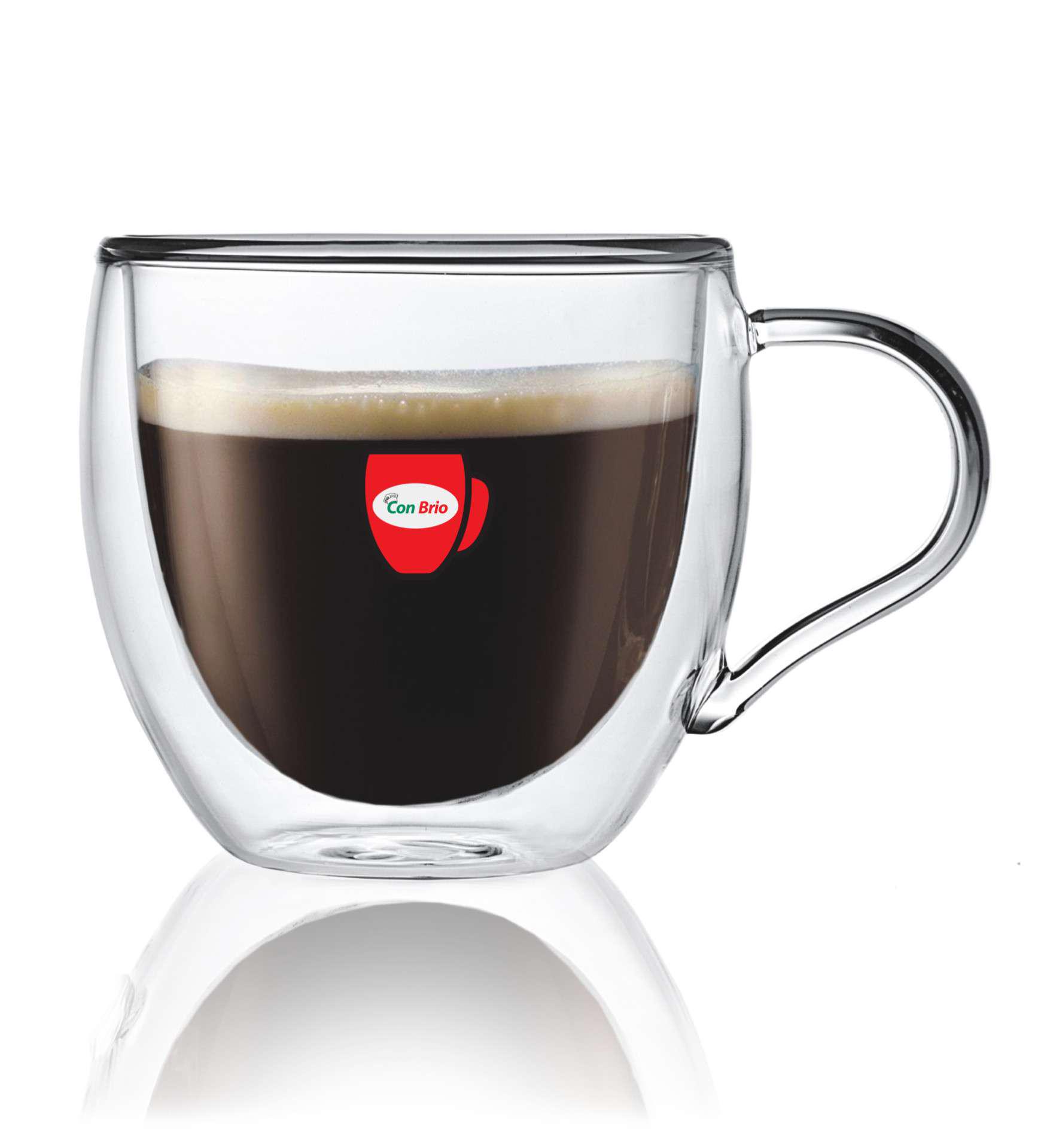 Чашки скляні з подвійними стінками Con Brio CB-8625-2 250 мл 2 шт. (17061) - фото 2 Чашки скляні з подвійними стінками Con Brio CB-8625-2 250 мл 2 шт. (17061) - фото 2