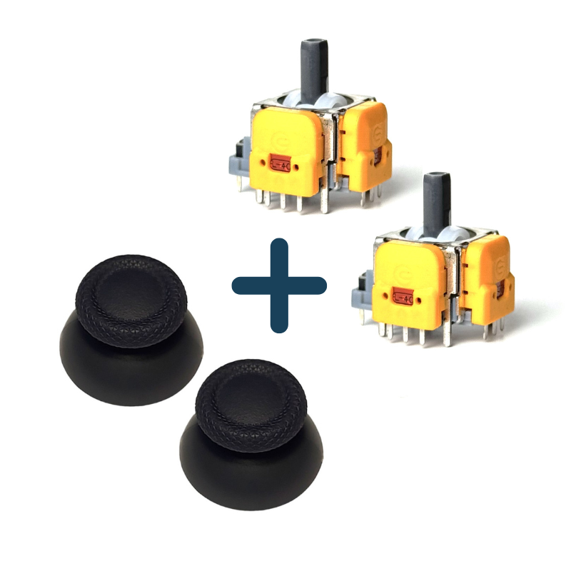 Стик 3D механизм PS5 DualSense 3 pin с датчиком Холла/стик для джойстика 2 шт. (EF35)