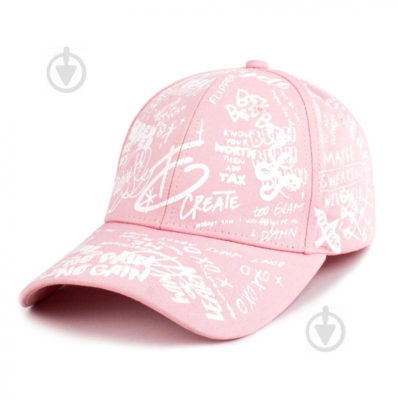 Бейсболка Beani'qe Криэйт Create One sizе Розовый с рисунком (23224)