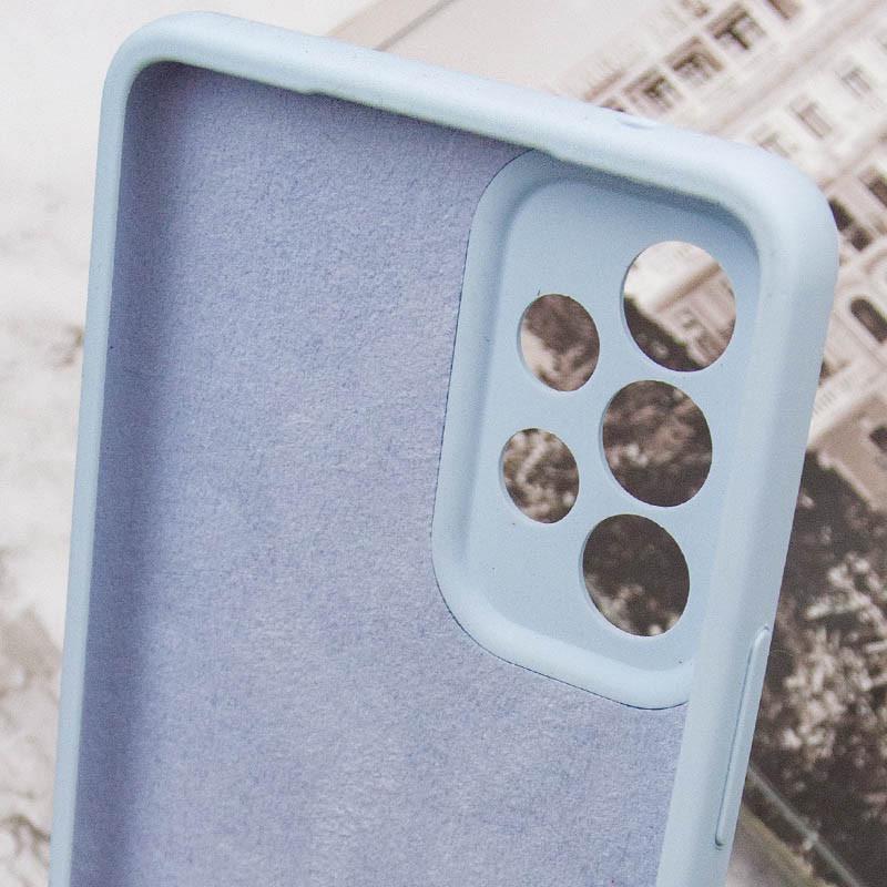 Противоударный Чехол Silicone Cover Lakshmi Full Camera (AAA) для Samsung Galaxy A53 5G Голубой / Sweet Blue - фото 7