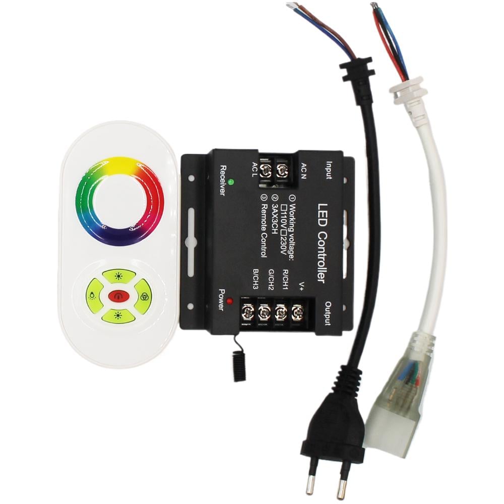 Контролер Prolum NEON RGB 10х20-AC-6 RF 28K 220V 1500W (29014766)