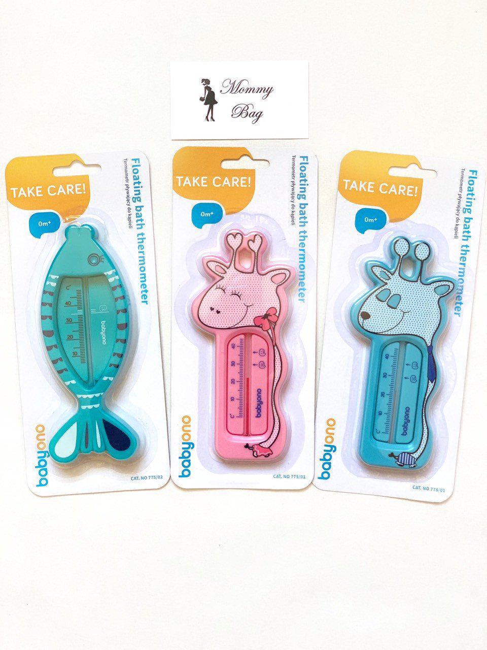 Термометр для ванної BabyOno Жираф Рожевий (102) - фото 2 Термометр для ванної BabyOno Жираф Рожевий (102) - фото 2