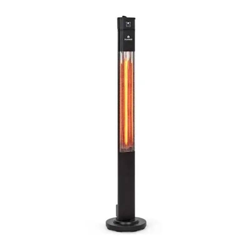 Інфрачервоний обігрівач Blumfeldt Heat Plus 2000 Вт для тераси електрообігрівач Heater Patio Outdoor Чорний (29506264)