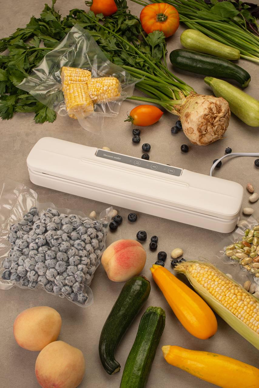 Вакууматор для продуктів KS Білий (10871)