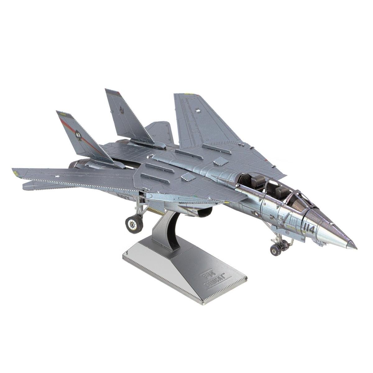 Конструктор металлический Metal Earth F-14 Tomcat MMS458 3D - фото 1