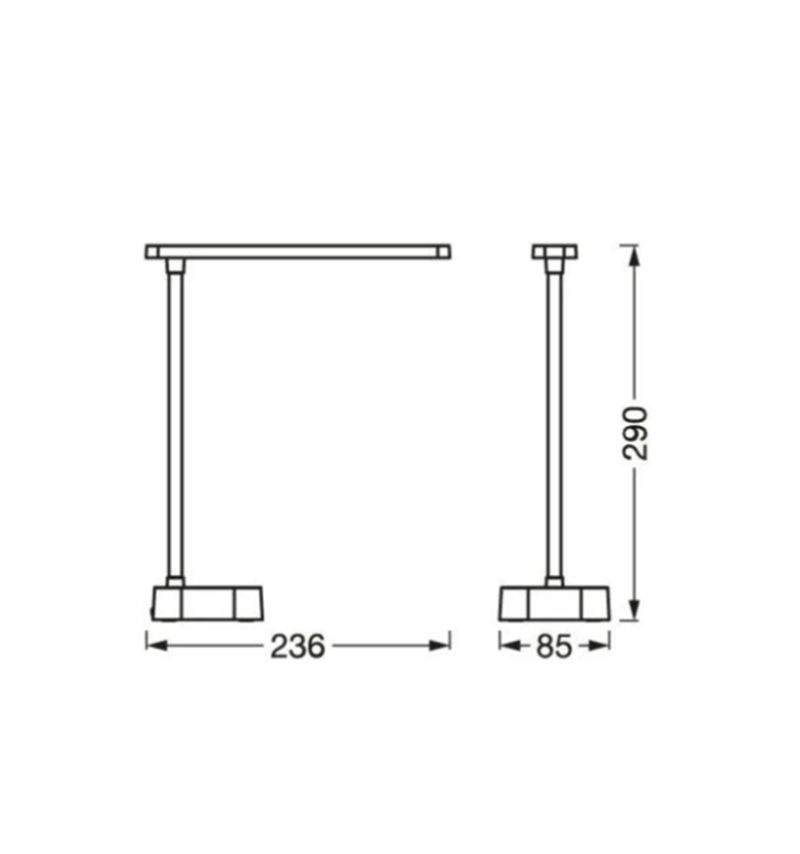 Лампа настільна LEDVANCE PANAN FOLD з акумулятором 5W 4000K (4058075747869) - фото 3 Лампа настільна LEDVANCE PANAN FOLD з акумулятором 5W 4000K (4058075747869) - фото 3