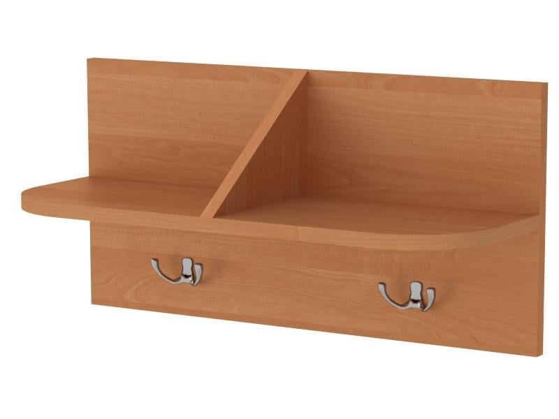 Вешалка настенная В-2 Компанит Ольха (113810) - фото 1 Вешалка настенная В-2 Компанит Ольха (113810) - фото 1