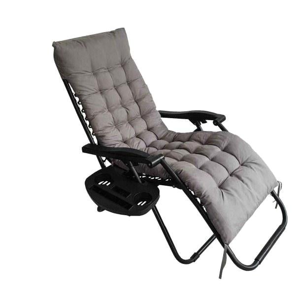 Шезлонг розкладний з матрацом і подушкою (BH 31014)