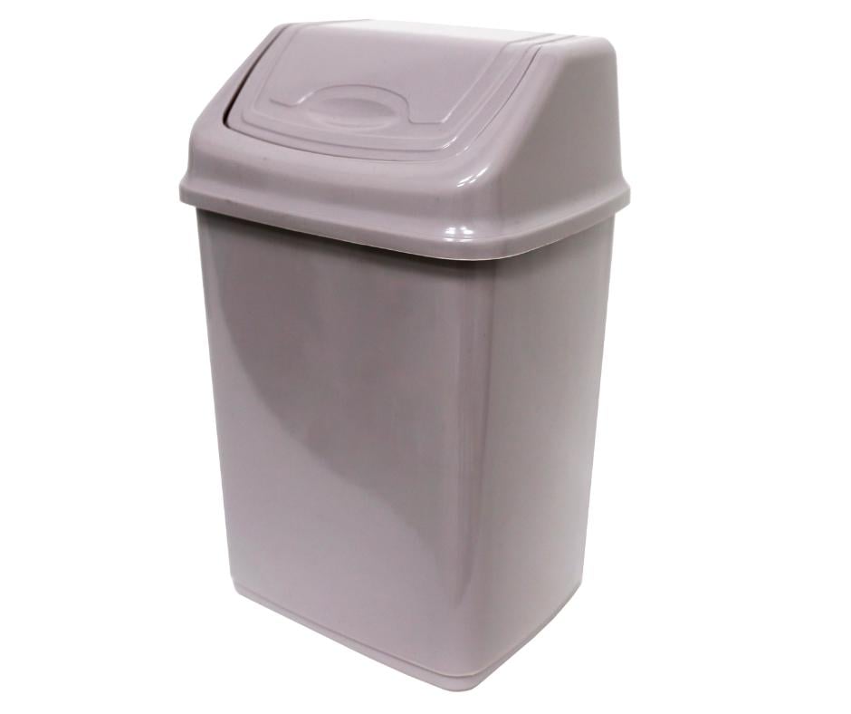 Відро для сміття Eurogold Mario 841110 з рухомою кришкою 10 л