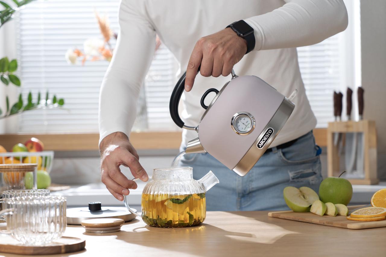 Електрочайник Ardesto Otter 1,7 л Ліловий (EKL-F500L) - фото 3 Електрочайник Ardesto Otter 1,7 л Ліловий (EKL-F500L) - фото 3