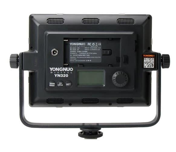 Відеосвітло Led Yongnuo YN-320 YN320 5500K - фото 4 Відеосвітло Led Yongnuo YN-320 YN320 5500K - фото 4