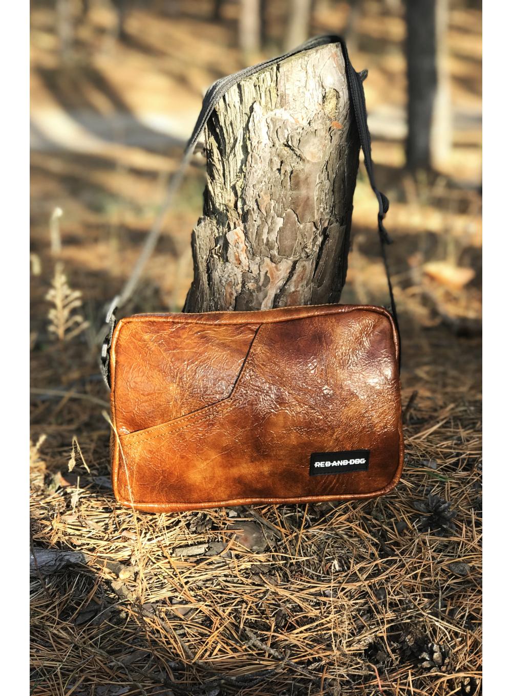 Сумка на плечо Red and Dog Newton Leatherette Brown Bright