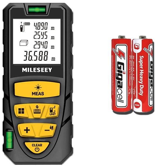 Дальномер лазерный MILESEEY S2 60 м (4887)