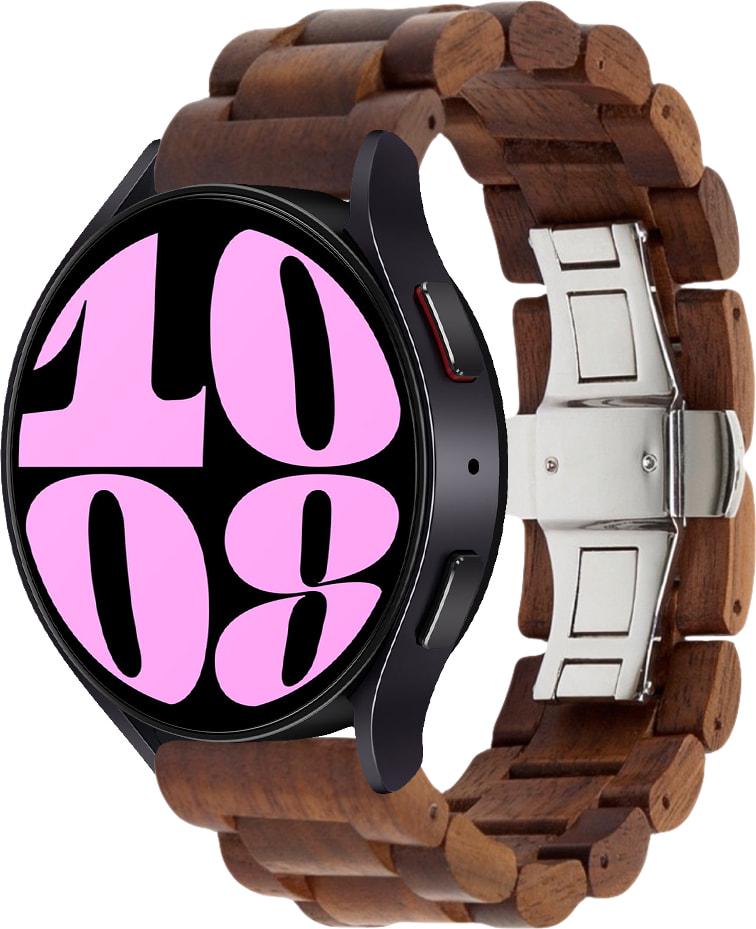 Ремешок деревянный WoodLock для Galaxy Watch 6 40 мм Brown (33134-30) Ремешок деревянный WoodLock для Galaxy Watch 6 40 мм Brown (33134-30)