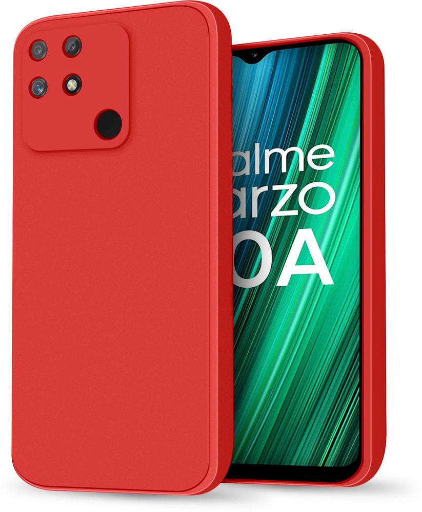 Силиконовый чехол HardCorner для Realme Narzo 50A Red (30673-2D)