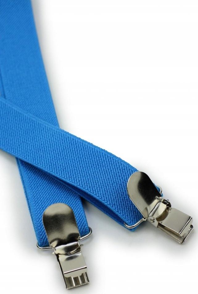 Подтяжки мужские для брюк Martom Голубой - фото 6 Подтяжки мужские для брюк Martom Голубой - фото 6