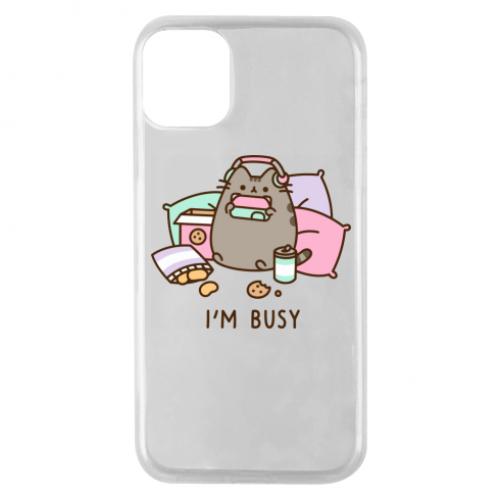 Чехол для iPhone 11 Pro Pusheen I'm Busy