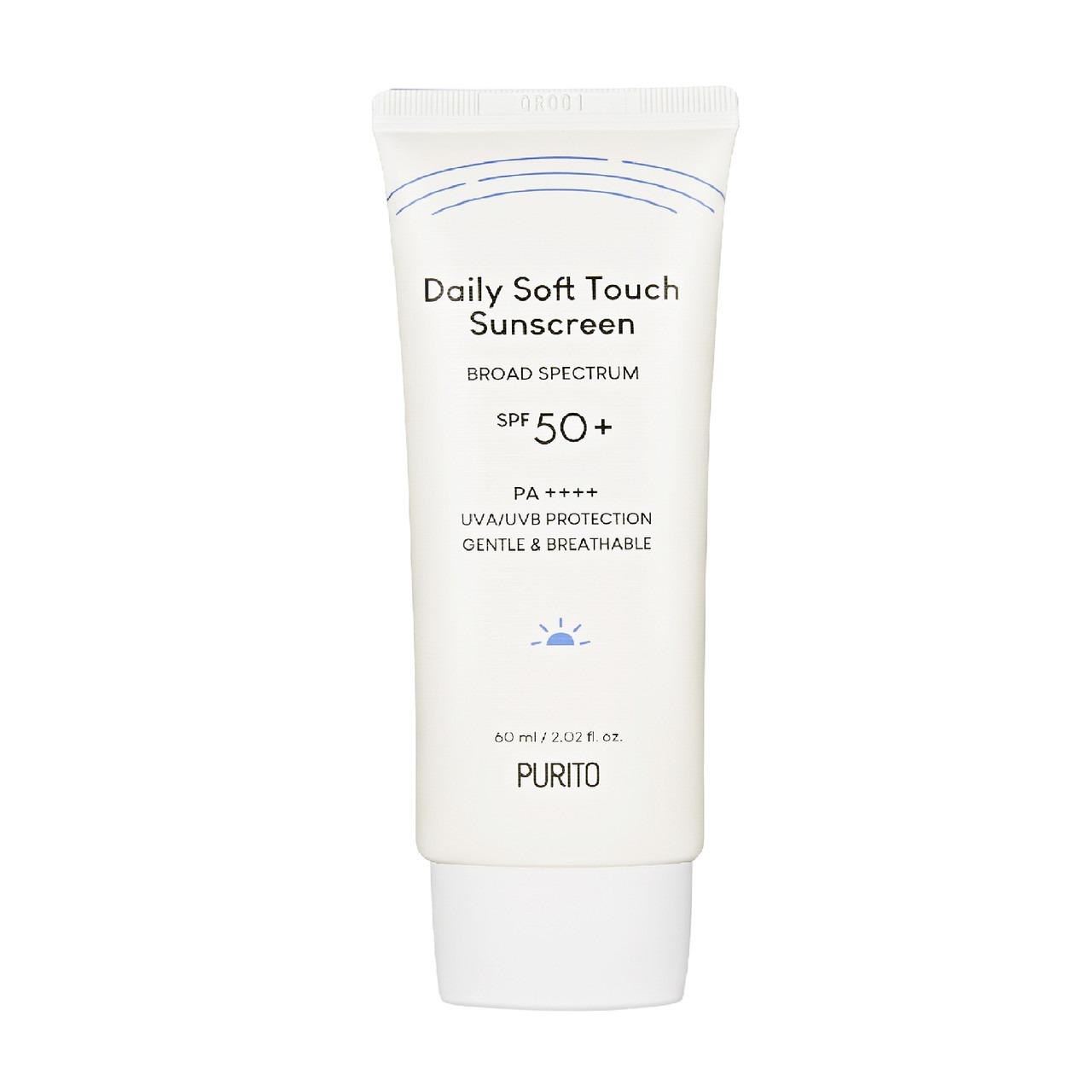 Крем солнцезащитный PURITO Daily Soft Touch Sunscreen SPF 50 PA++++ 60 мл (10945713) Крем солнцезащитный PURITO Daily Soft Touch Sunscreen SPF 50 PA++++ 60 мл (10945713)