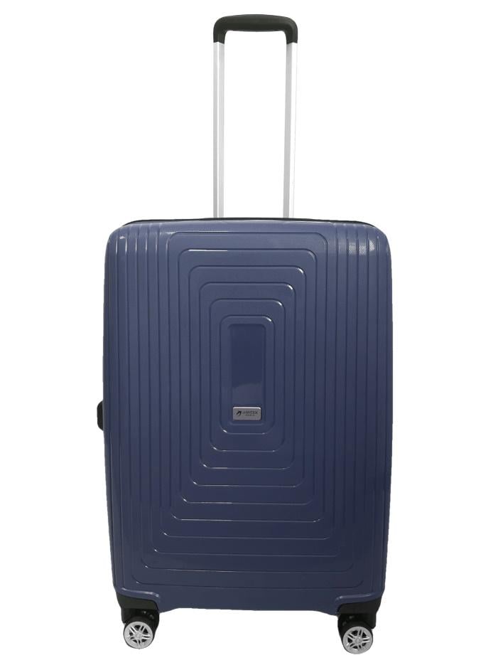 Валіза середня M Airteх 241 поліпропілен Темно-синій