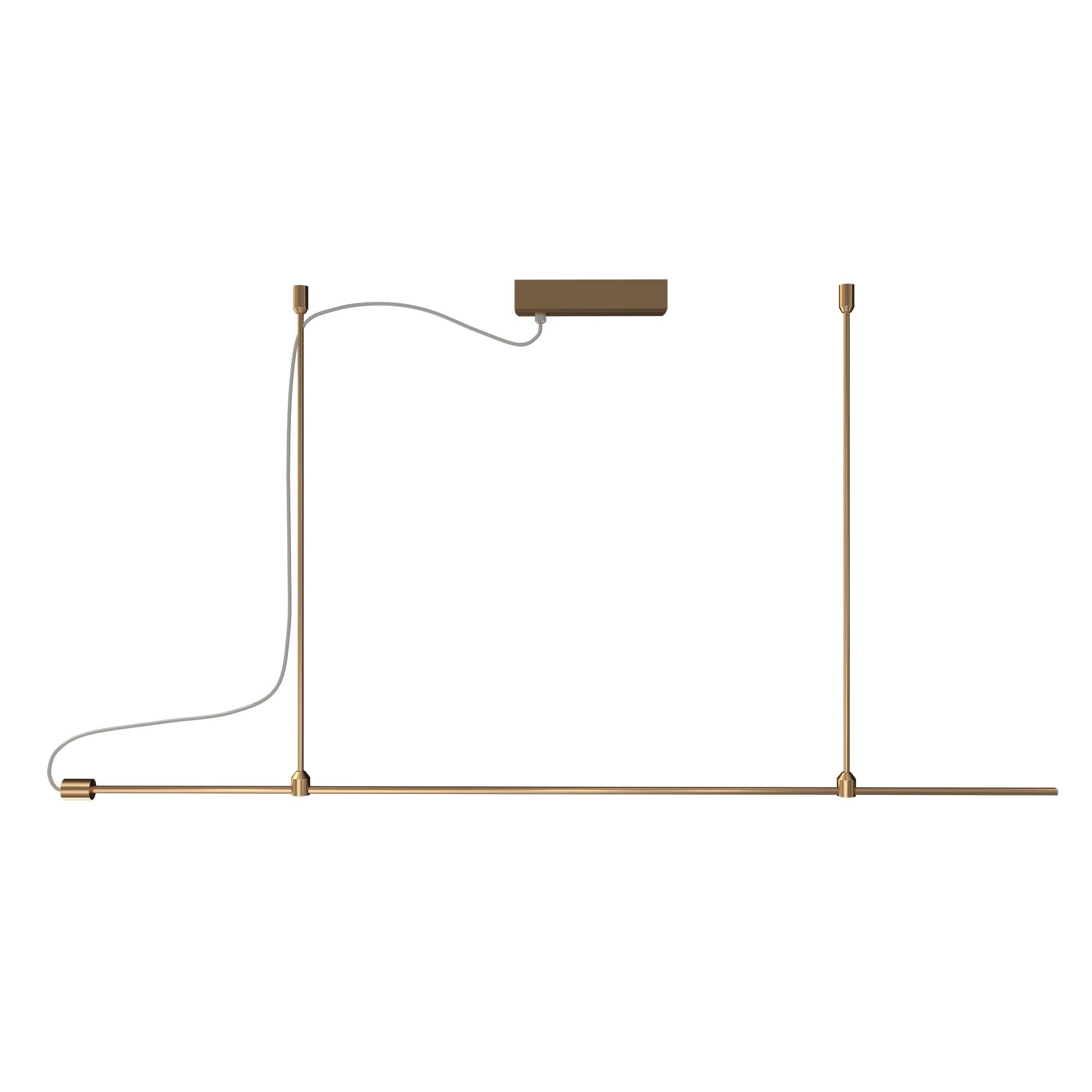 Модульна магнітна система Line base Brass 1500 60 W (SMD 8878)