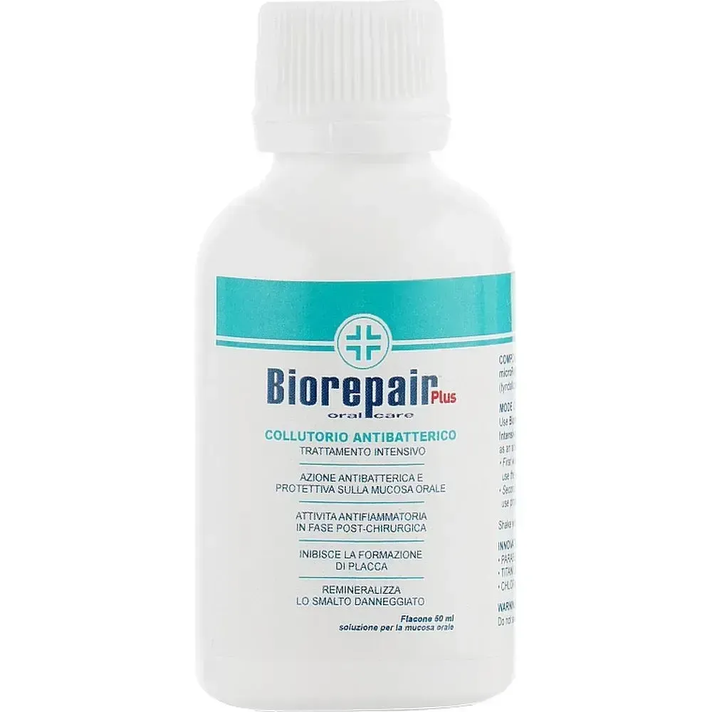 Ополіскувач для порожнини рота Biorepair Plus Інтенсивне лікування 50 мл (8017331056783)