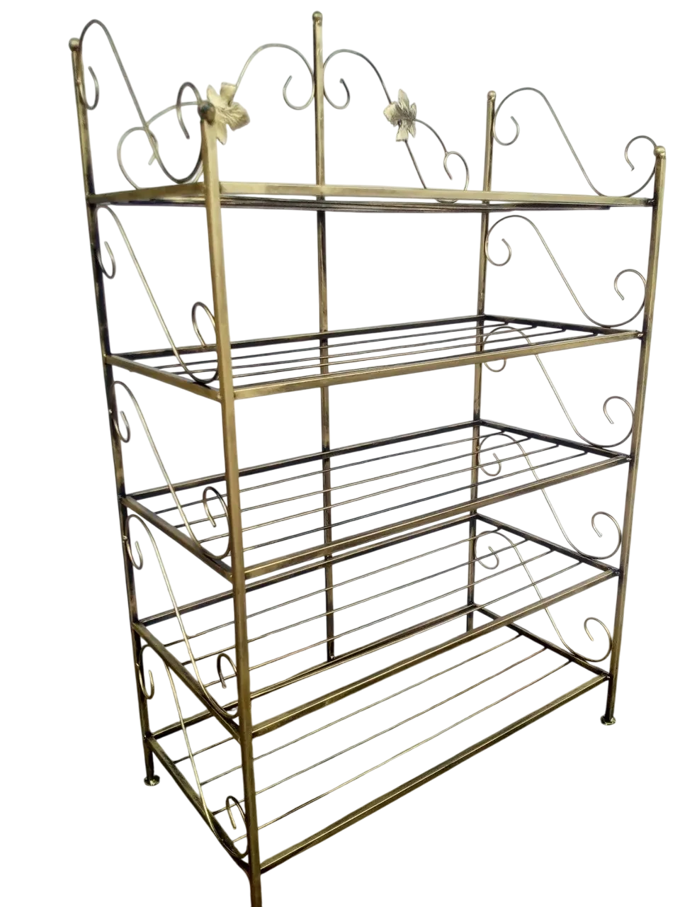 Полка для обуви Хатка в прихожую металлическая на 5 ярусов 104 см