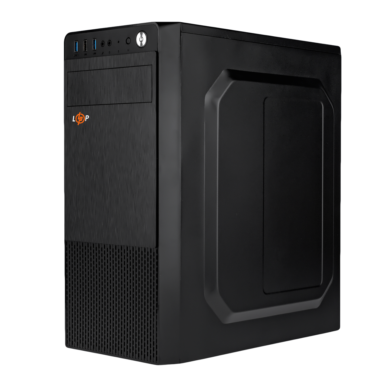 Корпус без БП LP 2109 case chassis cover 1xUSB2.0,2xUSB3.0 bLack