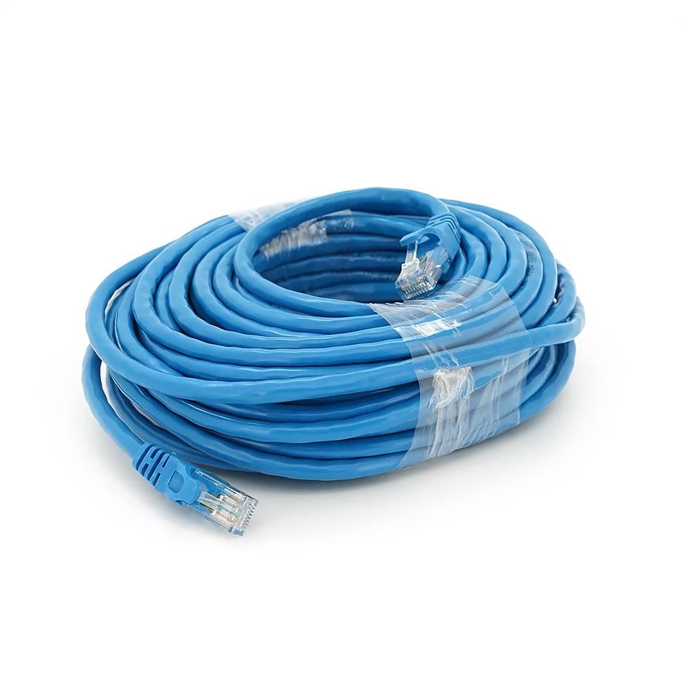 Патч-корд литий Ritar UTP RJ45 Cat.6 15 м Cu мідь Синій Патч-корд литий Ritar UTP RJ45 Cat.6 15 м Cu мідь Синій