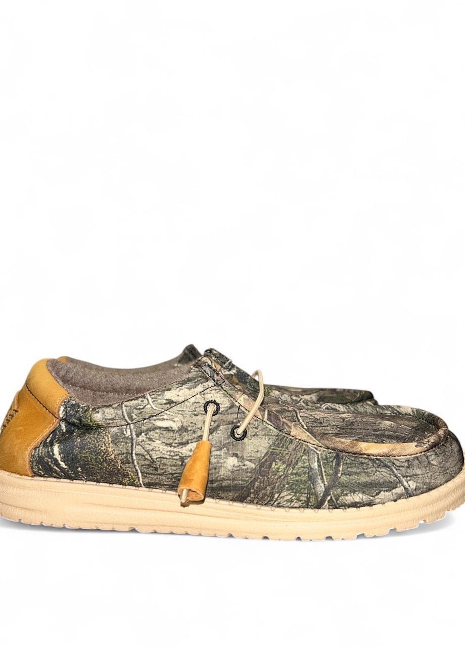 Мокасины женские Hey Dude Wally Mossy OAK Cdna M 40787-960 р. 40 26,2 см Камуфляж (2772168672) - фото 2 Мокасины женские Hey Dude Wally Mossy OAK Cdna M 40787-960 р. 40 26,2 см Камуфляж (2772168672) - фото 2